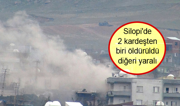 Silopi’de 2 kardeşten biri öldürüldü diğeri yaralı