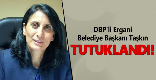 Ergani Belediye Başkanı Aygün Taşkın tutuklandı