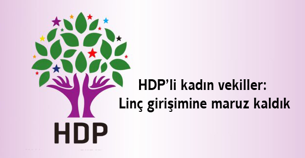 HDP’li kadın vekiller: Linç girişimine maruz kaldık