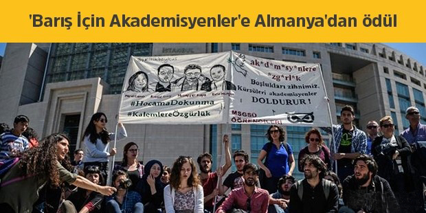 Akademisyenlere Almanya’dan ödül