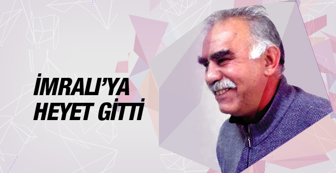 Öcalan, İmralı’da Avrupalı heyet ile görüştü!