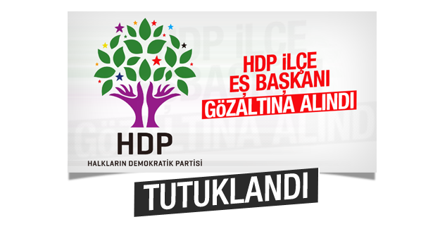 HDP Hozat İlçe Eş Başkanı tutuklandı