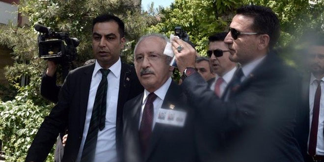 Kılıçdaroğlu’na yumurta atan kişi gözaltına alındı