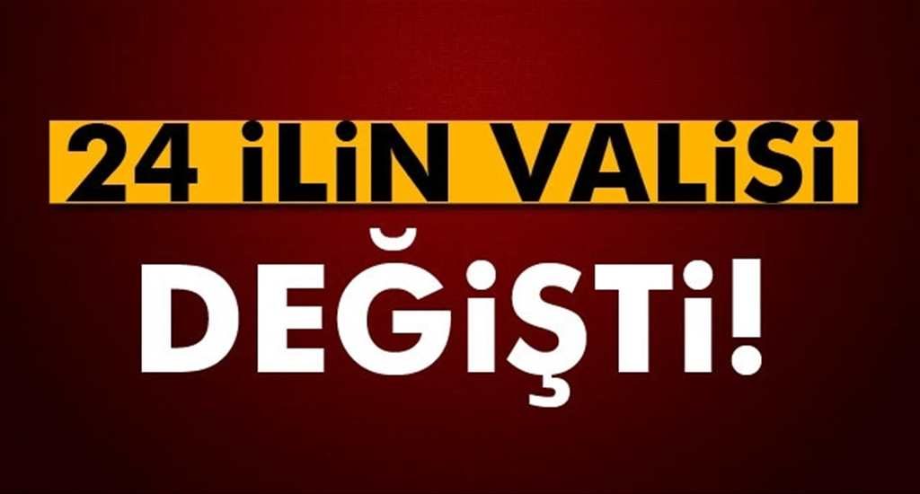 24 ilin valisi değişti: Hakkari’ye yeni Vali atandı