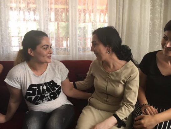 Yüksekdağ’dan Çilem Doğan’a ziyaret