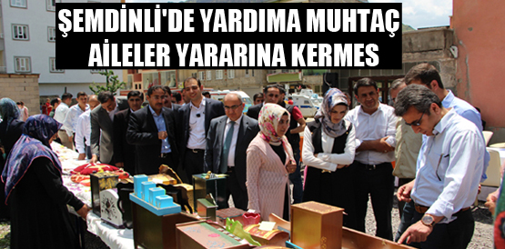 Şemdinli’de yardıma muhtaç aileler yararına kermes