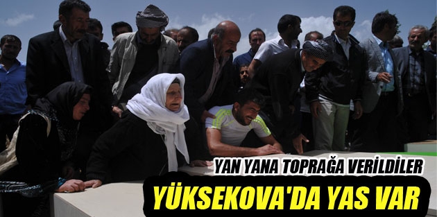 Bu acıya yürek dayanmaz: Yüksekova’da kaza kurbanları uğurlandı