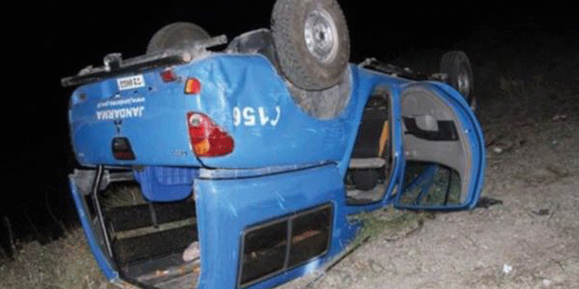 Erzincan’da askeri araç kaza yaptı, 3 asker yaralandı