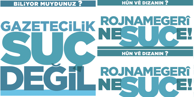 ‘Ben Gazeteciyim’ inisiyatifi: Gazetecilik suç değildir