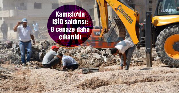 Kamışlo’da IŞİD saldırısı: 8 cenaze daha çıkarıldı