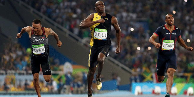 Altın madalya üst üste 3. kez Usain Bolt’un