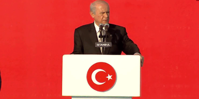 Yenikapı’da konuşan Bahçeli: Ayrımız gayrımız yok