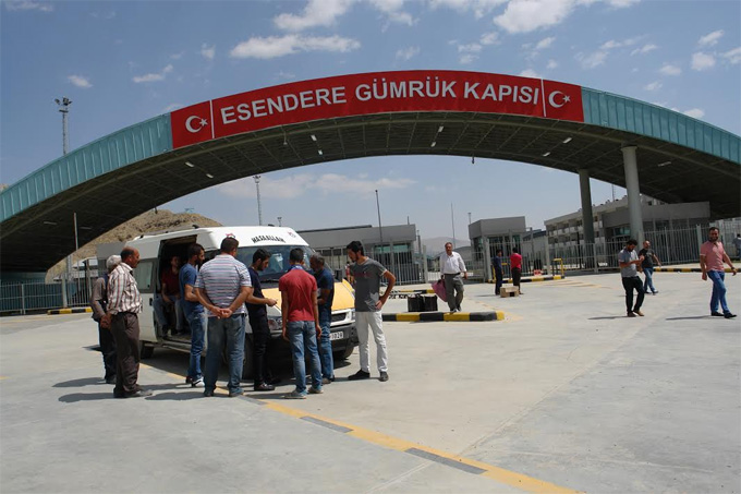 Esendere Sınır Kapısı araç geçişlerine açıldı