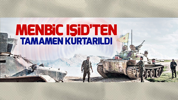 Menbic IŞİD’ten tamamen kurtarıldı