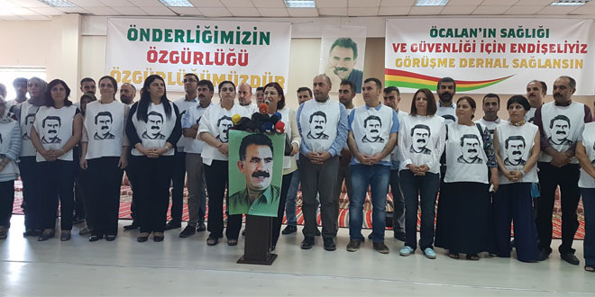 ‘Öcalan ile görüşülsün’ talebiyle açlık grevi başlatıldı