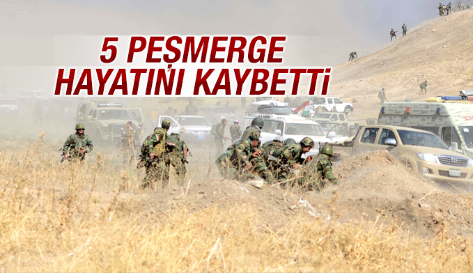 Musul’da sıcak temas: 5 Peşmerge hayatını kaybetti