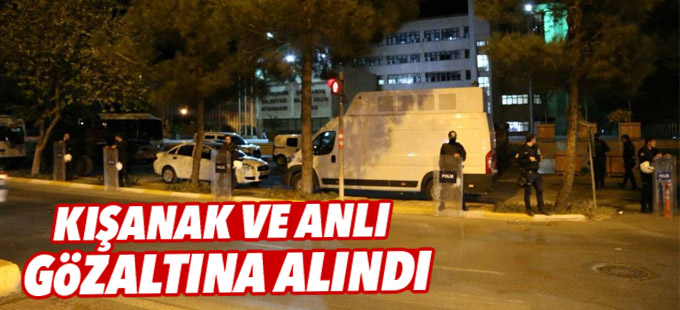 Gültan Kışanak ve Fırat Anlı gözaltına alındı!