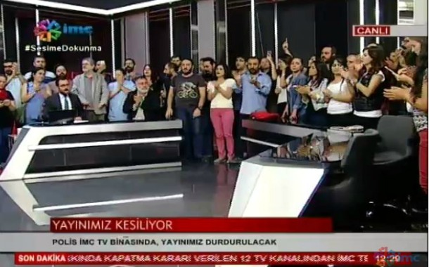 İMC TV’nin kapatılma anı