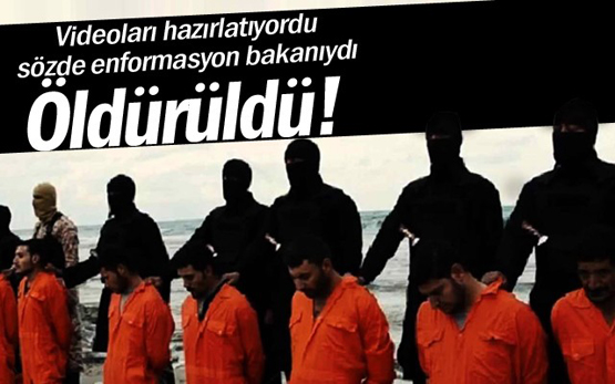 IŞİD’in enformasyon bakanı öldürüldü