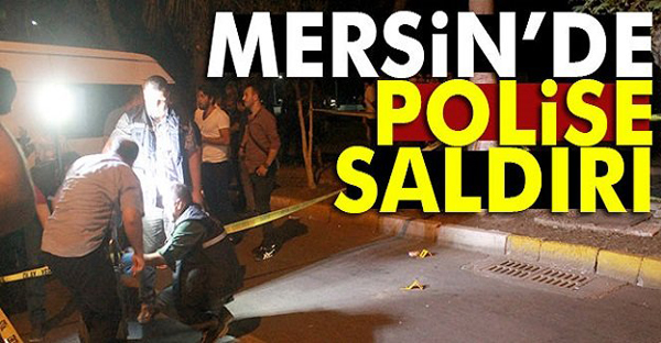 Mersin’de polise silahlı saldırı: 2’si polis 3 yaralı