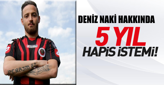 Amedsporlu Deniz Naki hakkında 5 yıla kadar hapis istemi