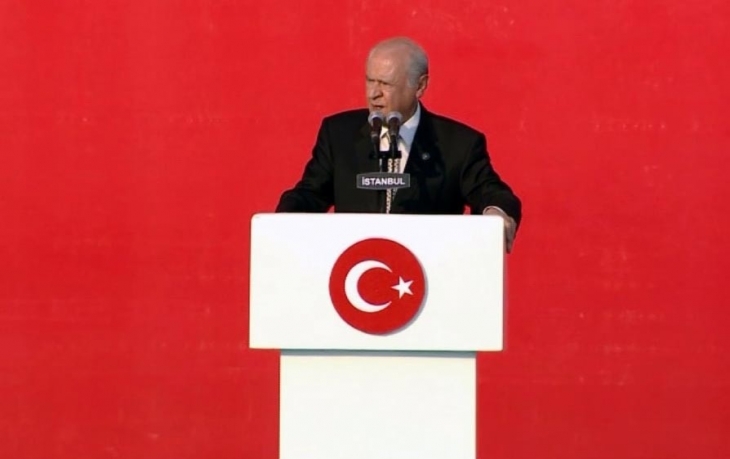 Bahçeli’den başkanlığa destek