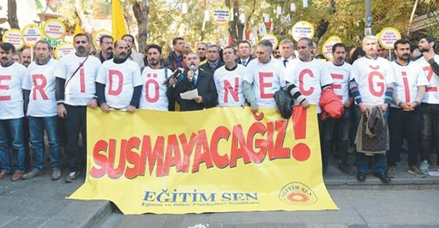 İhraç edilen öğretmenler: Geri döneceğiz