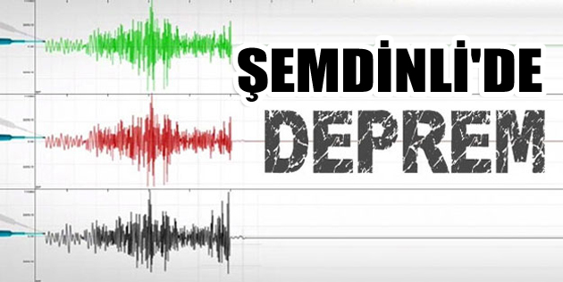 Şemdinli’de korkutan deprem