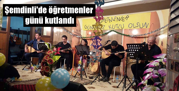 Şemdinli’de öğretmenler günü kutlandı