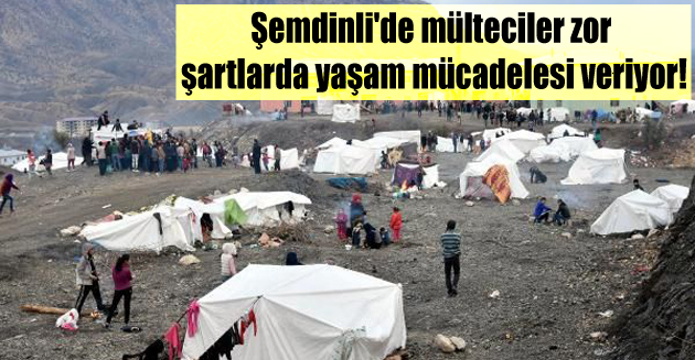 Şemdinli’de mülteciler zor şartlarda yaşam mücadelesi veriyor