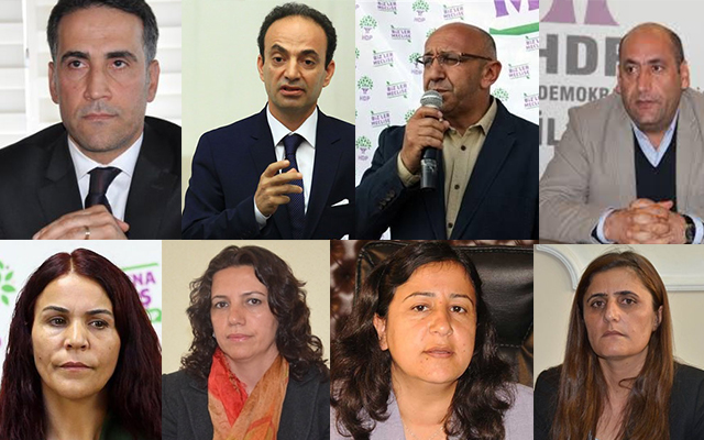 HDP’li 8 milletvekili için zorla getirme kararı çıkartıldı