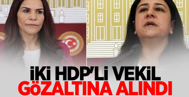 Ankara’da HDP’li iki vekil gözaltına alındı