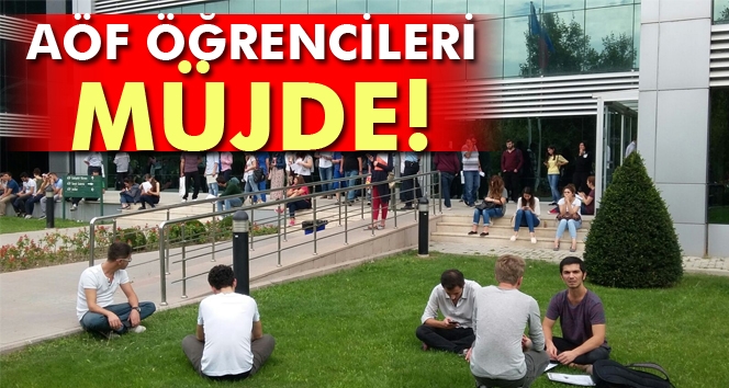 Açık Öğretimdeki 1.5 Milyon Öğrenciye Müjde