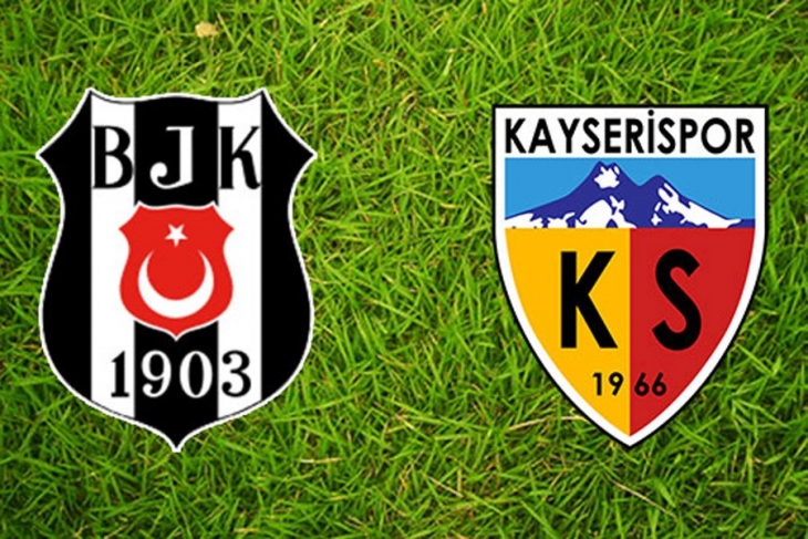 Beşiktaş, Kayserispor’u 2-1 yendi