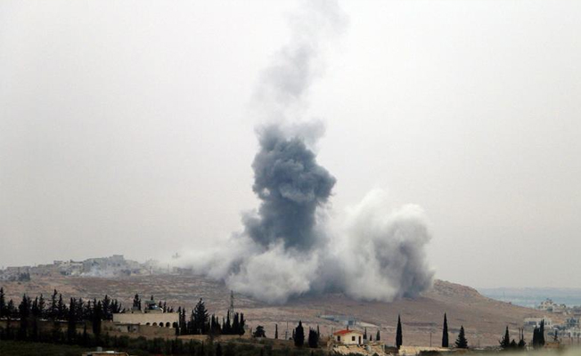 El Bab’da ÖSO alanına bombalı saldırı