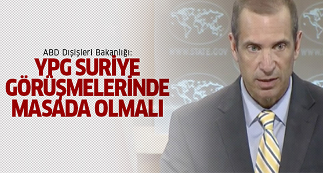 ABD: ‘Suriye görüşmelerinde PYD de masada olmalı’