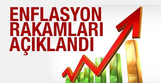 Enflasyon rakamları açıklandı 