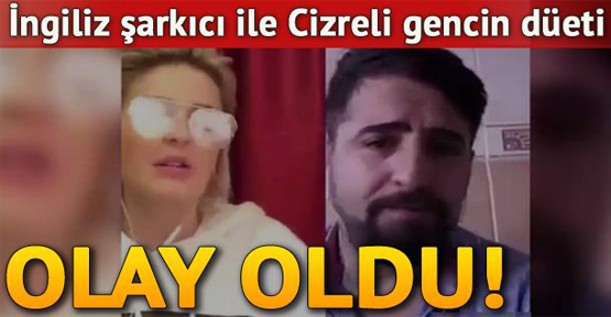 Ünlü İngiliz şarkıcı Anne Marie ile Cizreli Mehmet’in düeti olay oldu