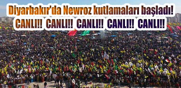 Diyarbakır’da Newroz kutlamaları başladı