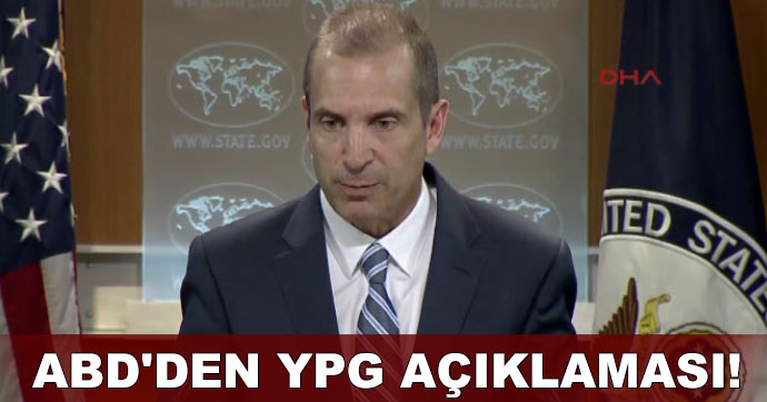 ABD’den YPG açıklaması!