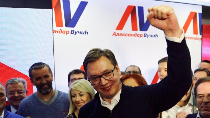 Sırbistan’da seçim zaferi Vucic’in