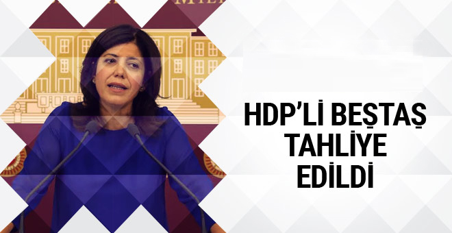 HDP’li Meral Danış Beştaş için tahliye edildi