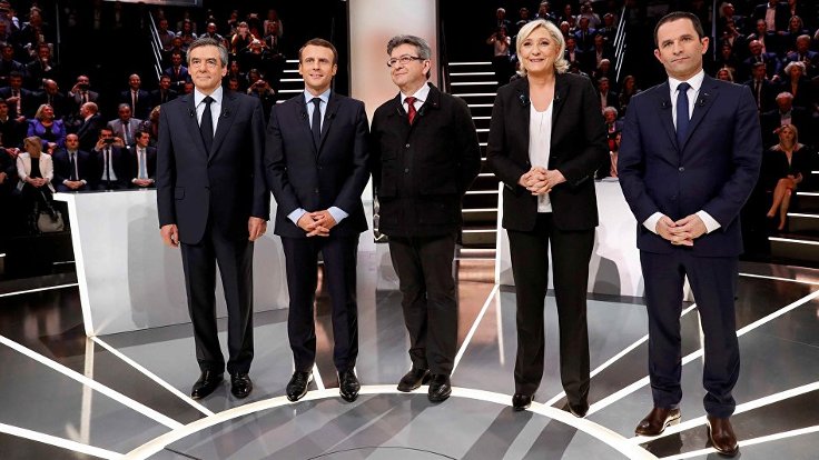 Fransa’da seçimin galibi Macron ve Le Pen