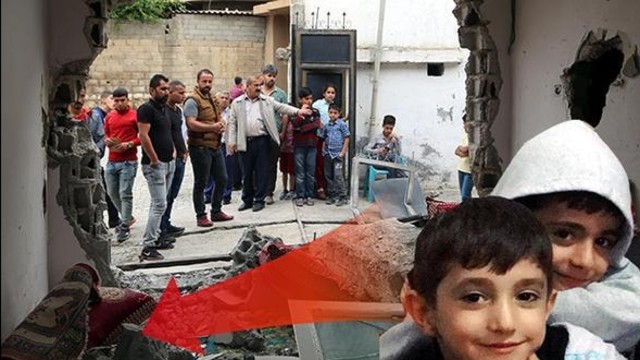 Silopi’de panzerle eve girip çocukları ezen polis tutuklandı