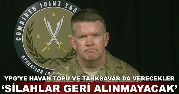 Dorrian: YPG’ye verilen silahlar toplanmayacak