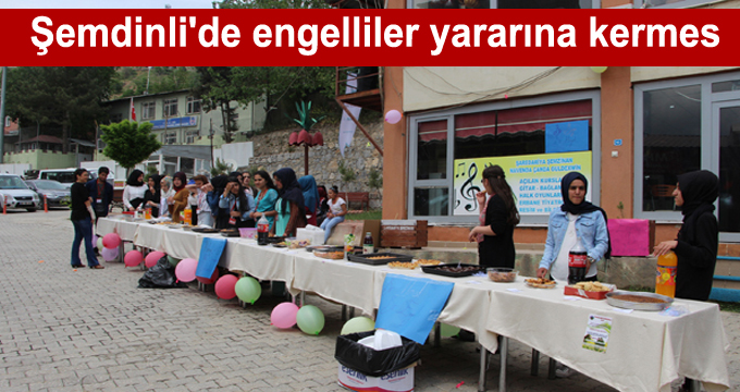 Şemdinli’de engelliler yararına kermes