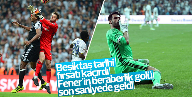 Beşiktaş son saniyede yıkıldı