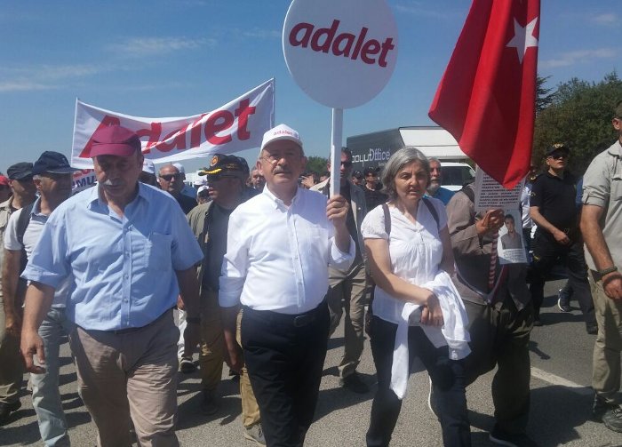 Adalet Yürüyüşü’nde üçüncü gün: Konvoy Kahramankazan’da