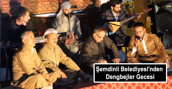 Şemdinli Belediyesi’nden Dengbejler Gecesi