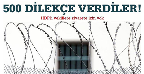 HDP’li vekillere ziyarete izin yok